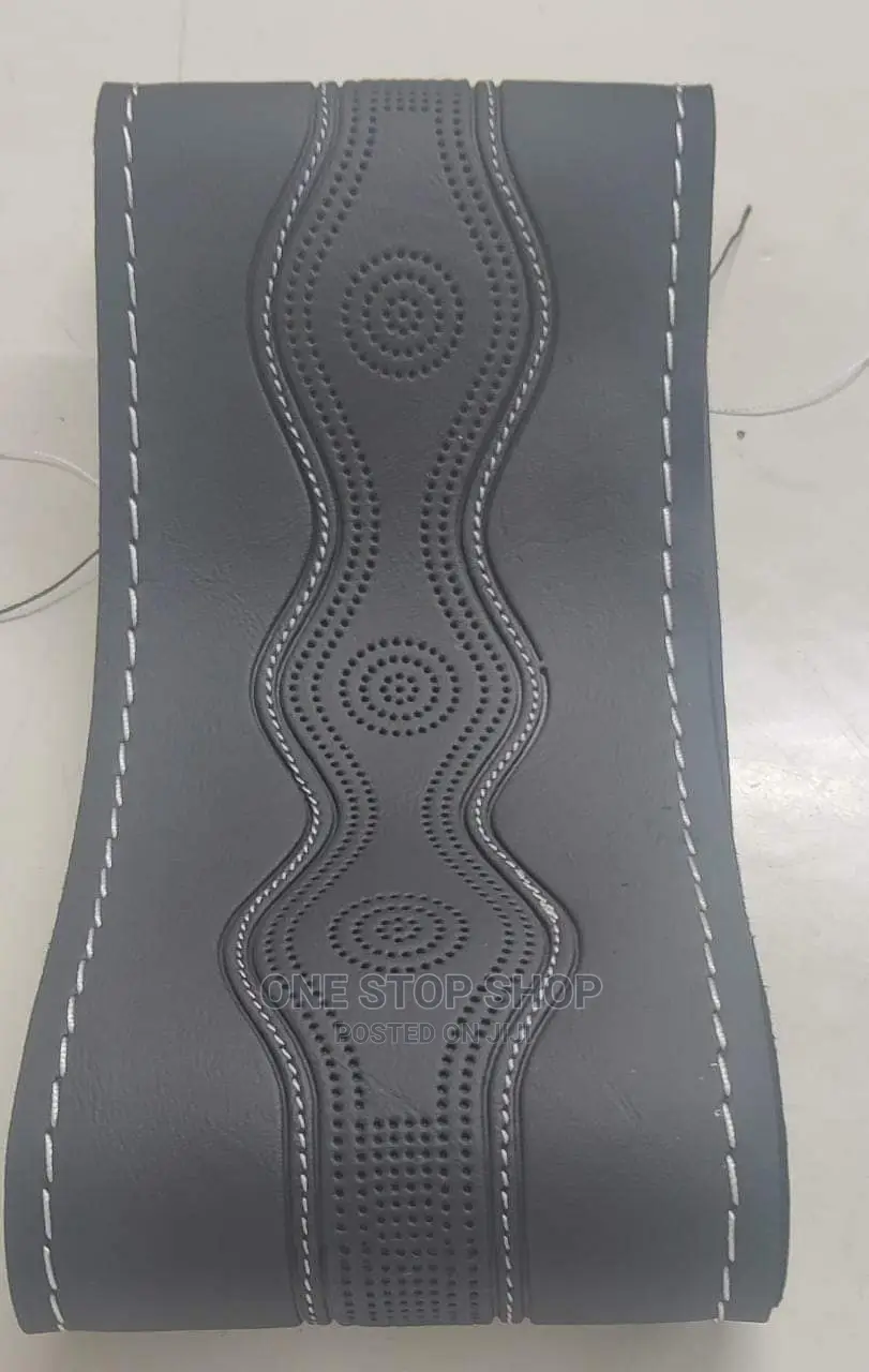 Black,Grey,Baije,Brown Stitching Leather Steering Covers
