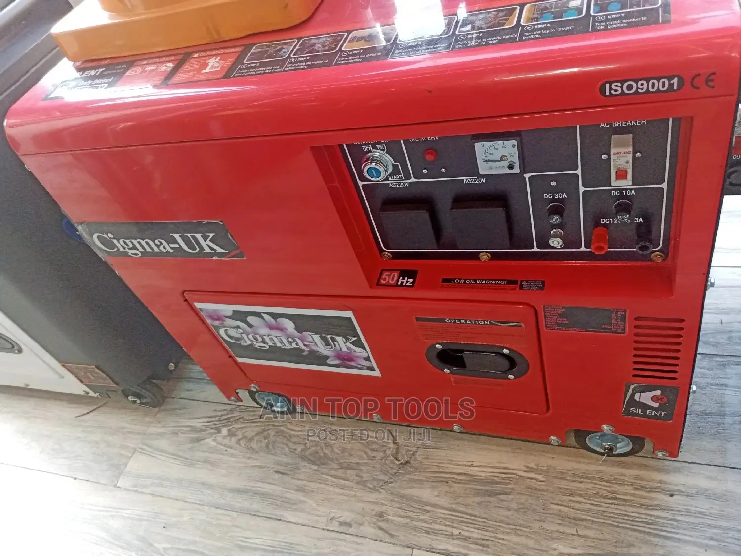 Cigma Uk 12 Kva Silent Generator+Free Ats