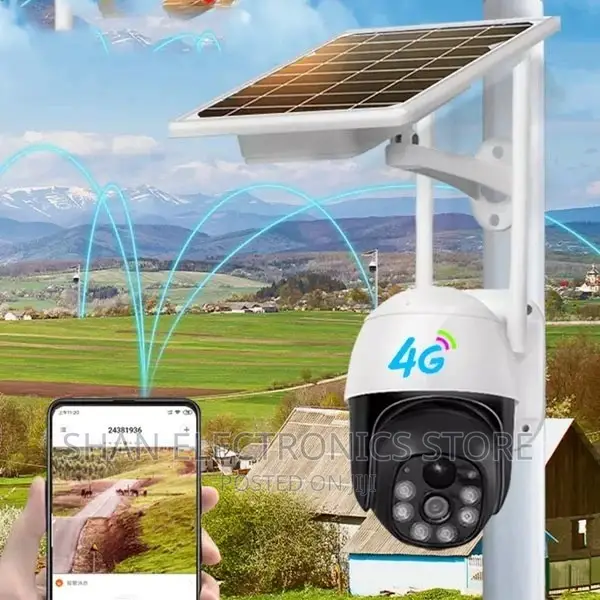 Superlative Solar PTZ CCTV Smart Camera With 4g Sim Card