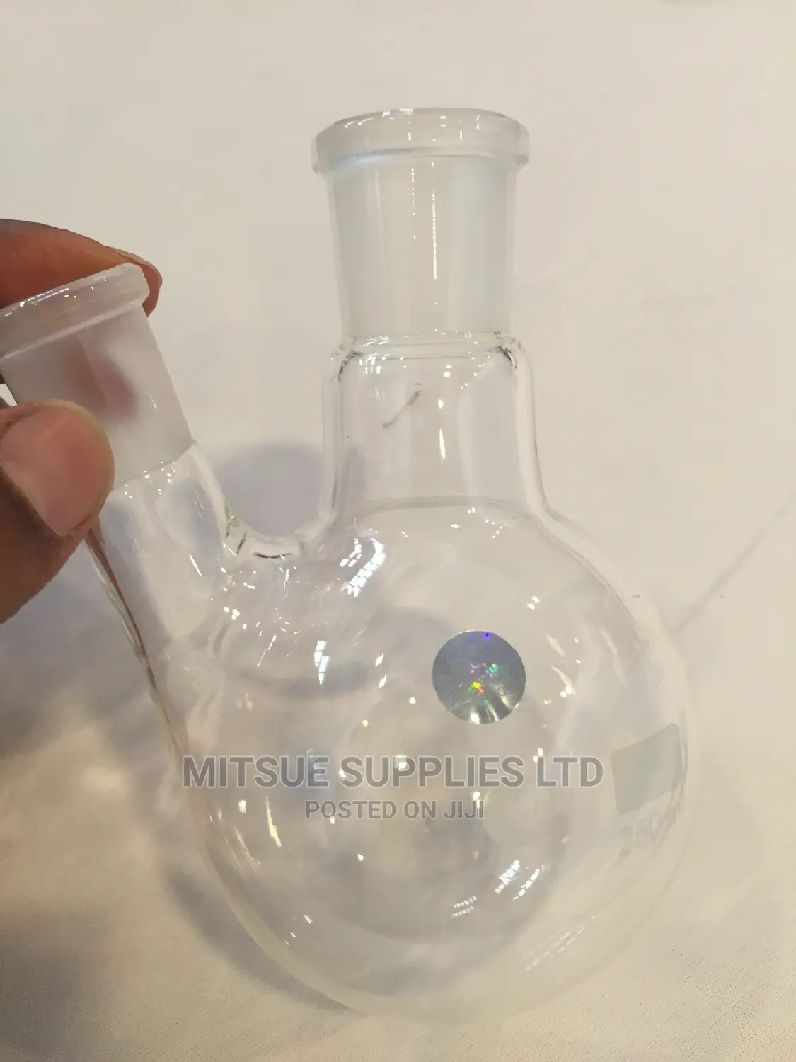 Double-Necked Round Bottom Flask 250ml 24/29 Neck Size