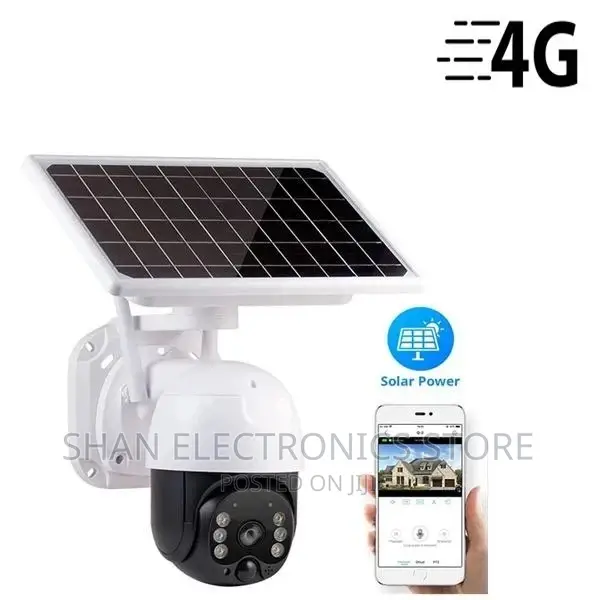 Terrific 360 Degrees Solar Powered PTZ Camera With Sim Slot