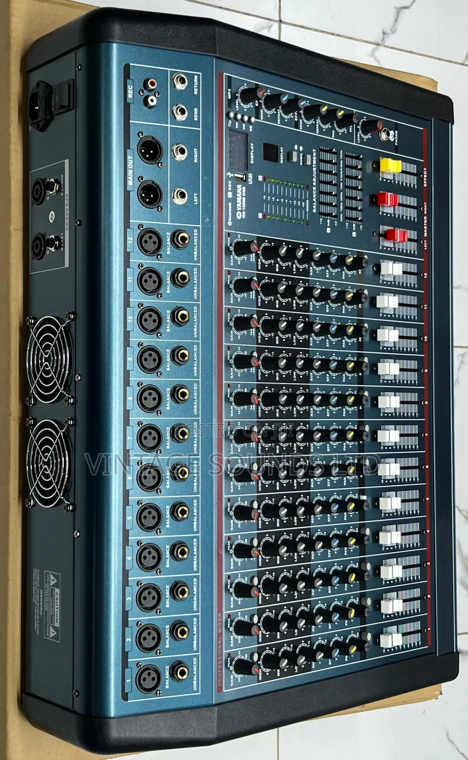 Yamaha Mx1204d 12channel USB Bluetooth Powered Active Mixer