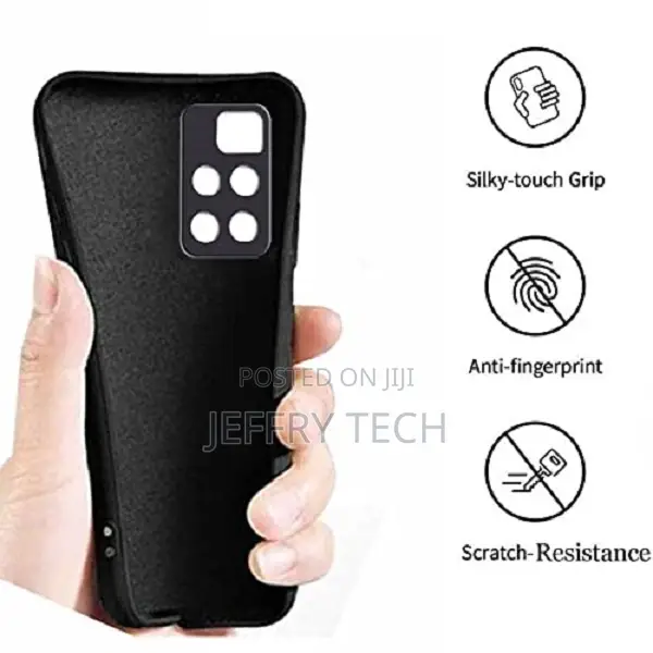 Silicon Soft Back Cover Case for Mi Redmi 10