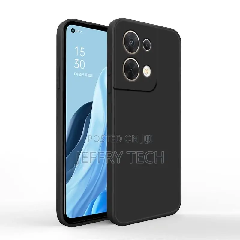 Back Cover for Oppo Reno 8 5G Matte Soft Silicon Flexible Ba