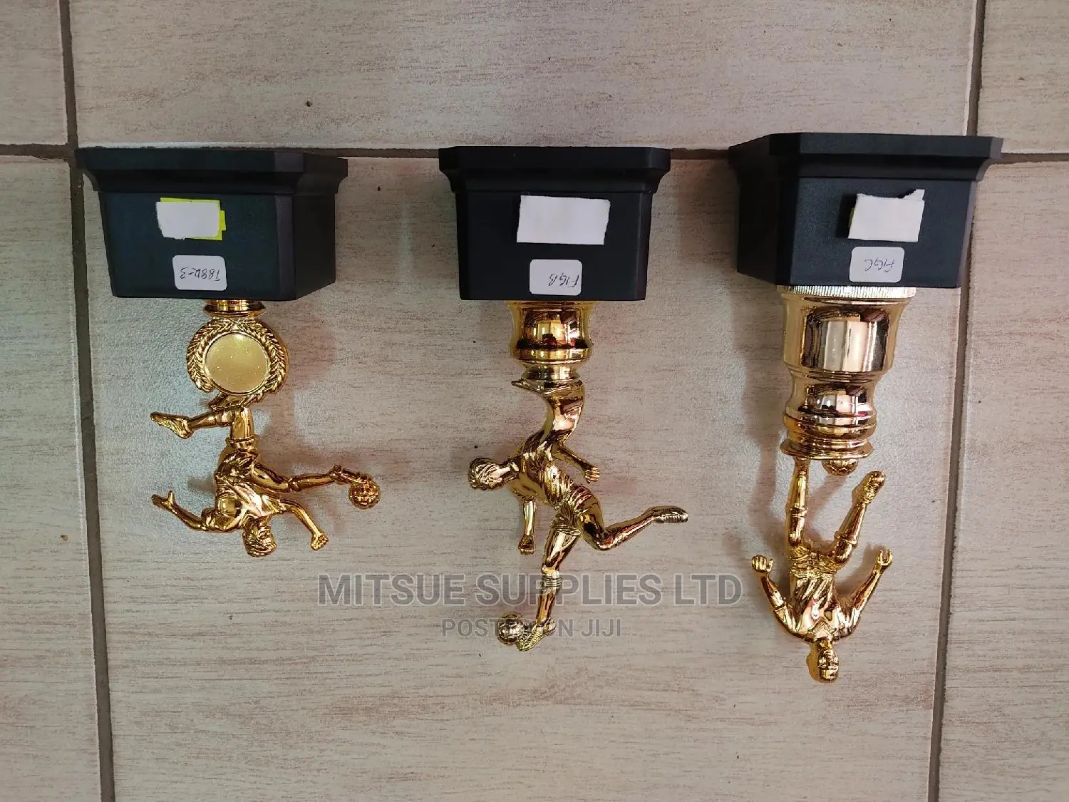 Football Individual Trophies 1,2,3 Podium Awards