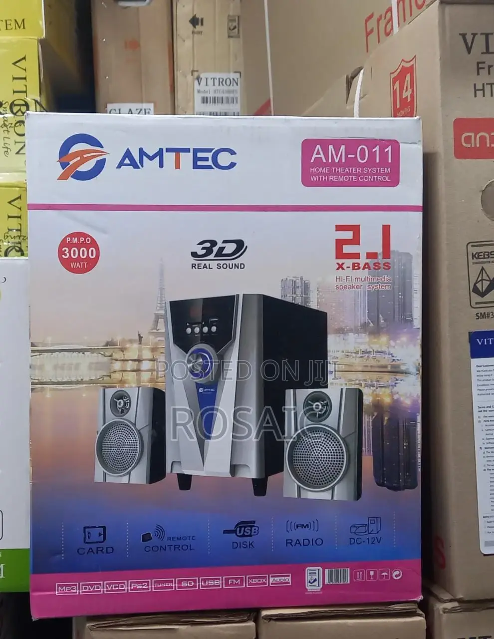 Amtec AM-011 2.1CH Speaker