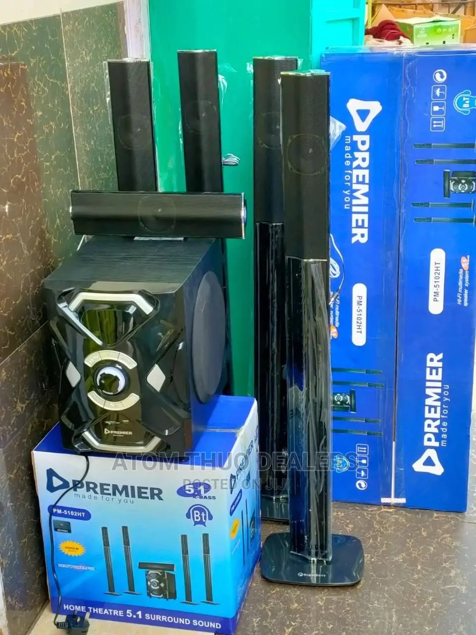 Premier Tall Boys 5.1 Channel Deluxe Home Theatre System