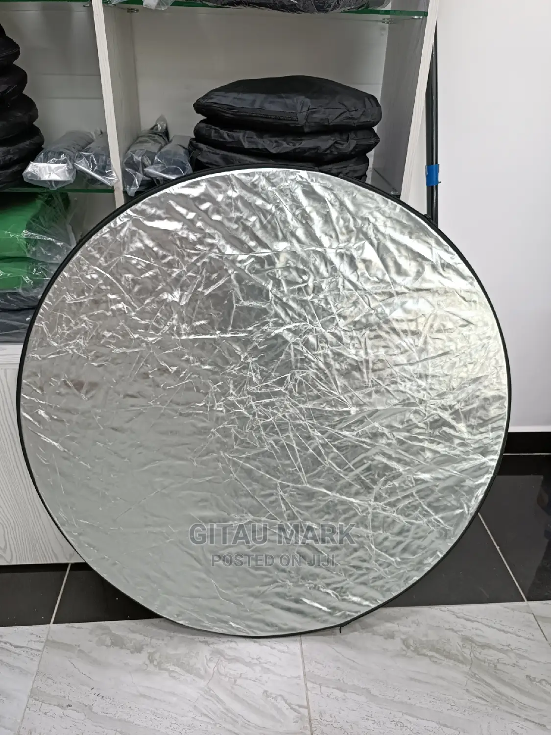 110cm 2 in 1 Collapsible Light Reflector(Gold Silver)