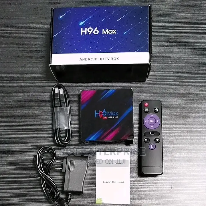 H96max Ultra Android TV Box 4gb RAM 64gb Rom