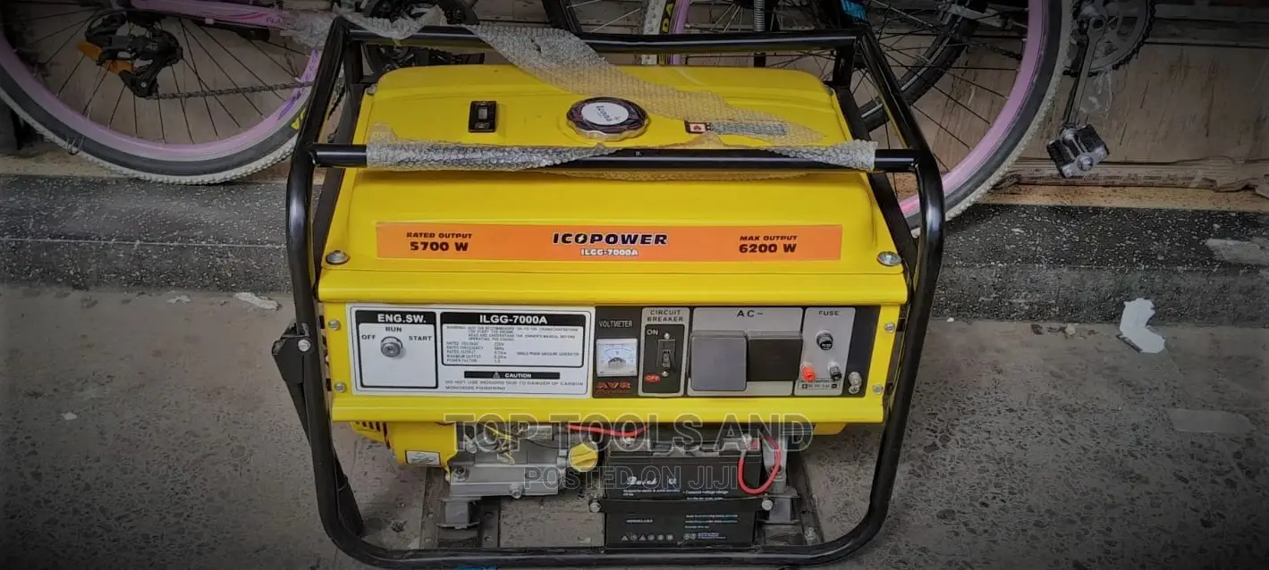 Icona 6.5kva Petrol Generator Set Keystart