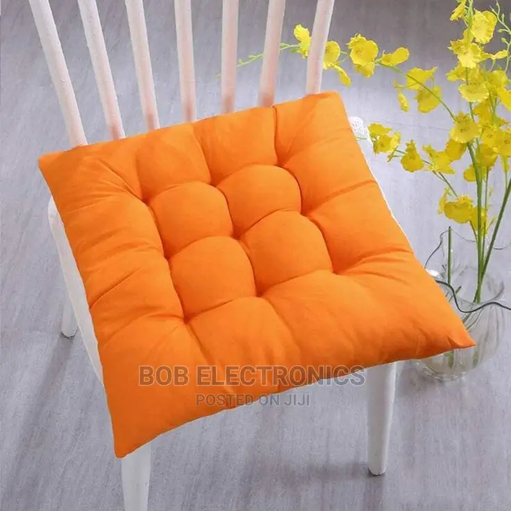 Beautiful Cotton Chair Pads With Tie Backs
