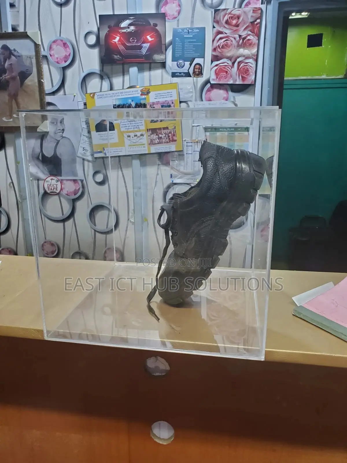 Better Display Cases Acrylic Soccer Ball Display Case