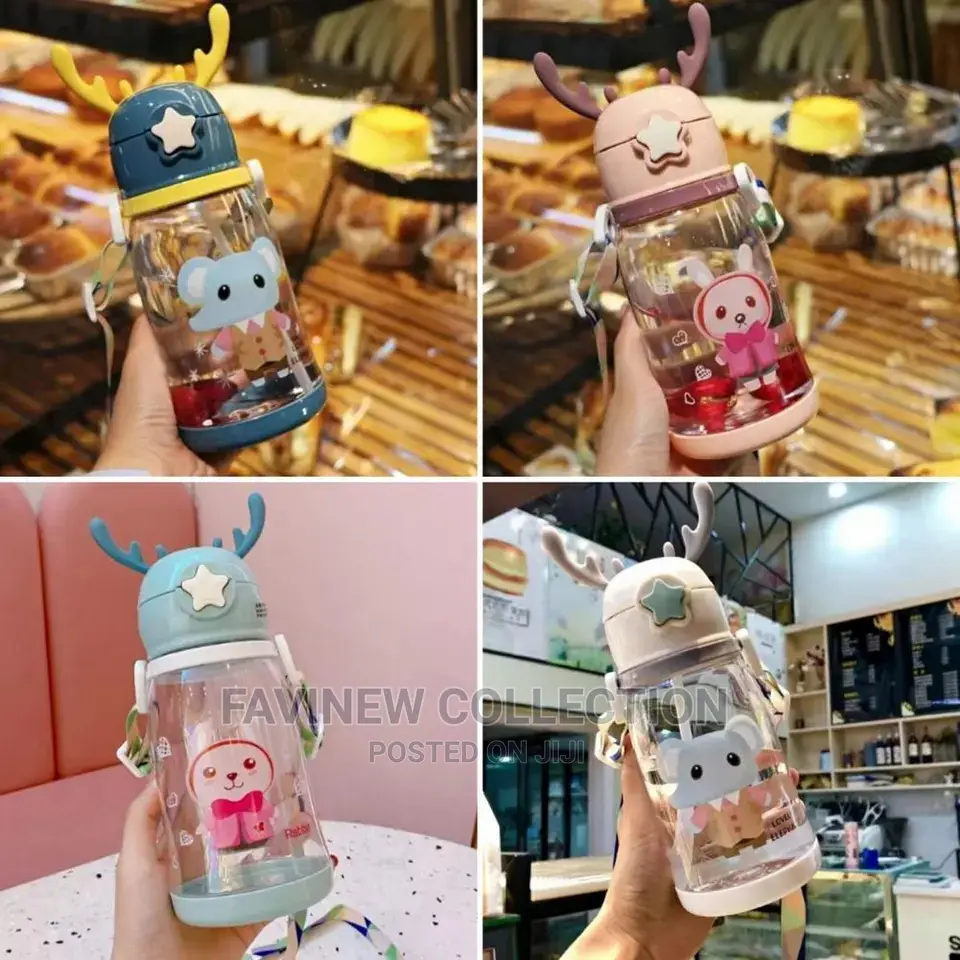 Cartoon Children Water Bottle