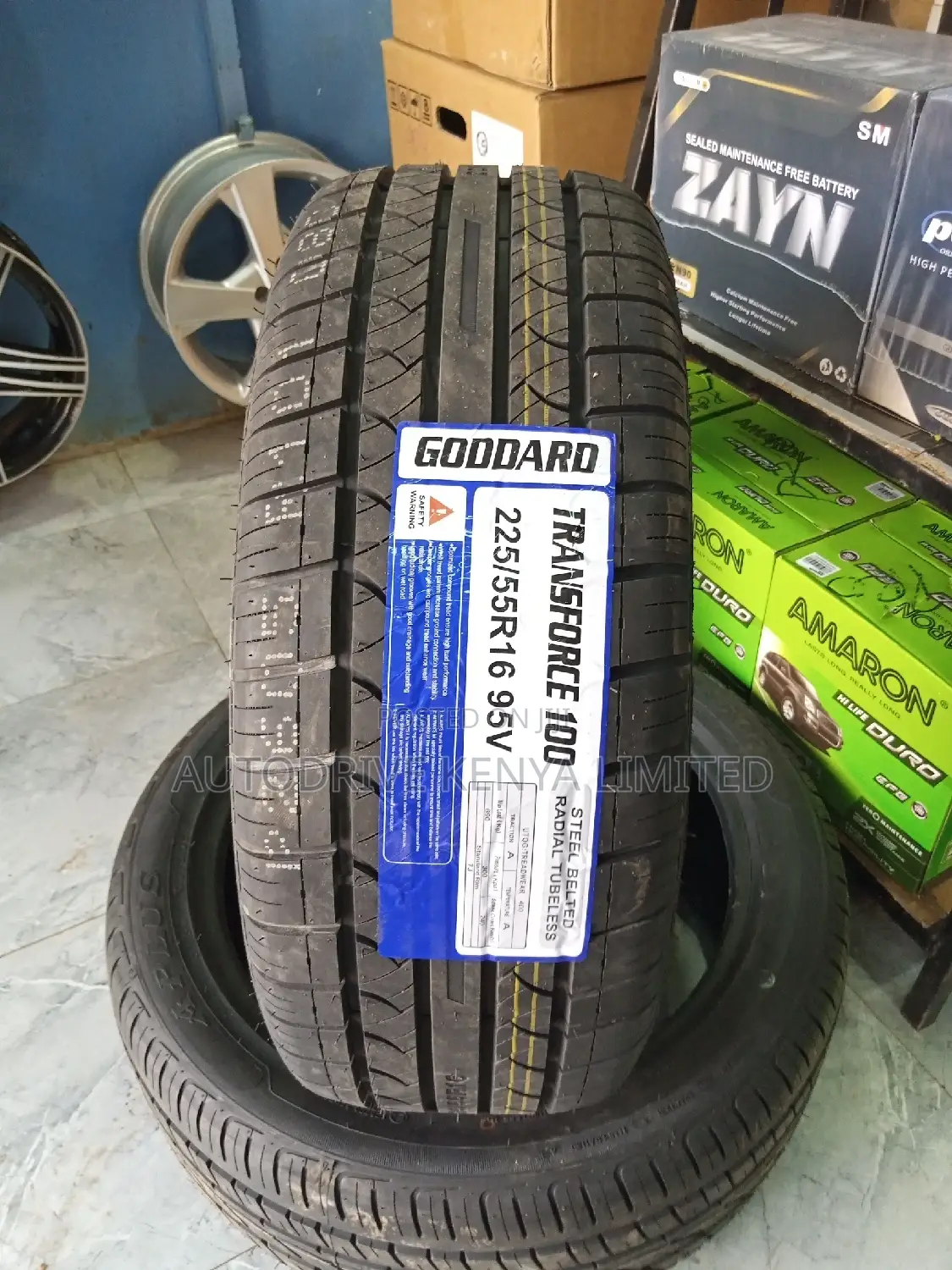 225/55r16 Goddard Tyre