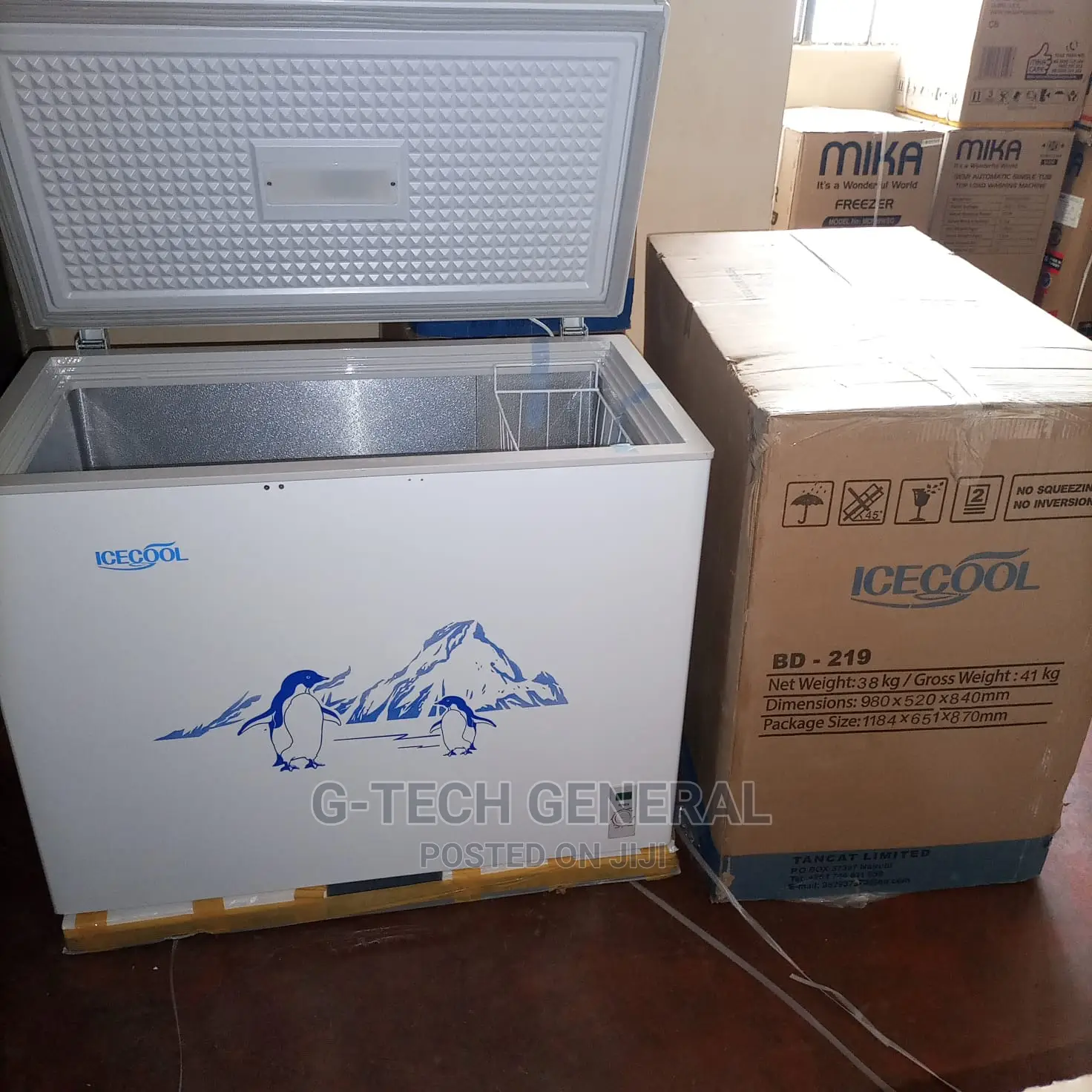 219l Chest Freezer (Icecool Brand)