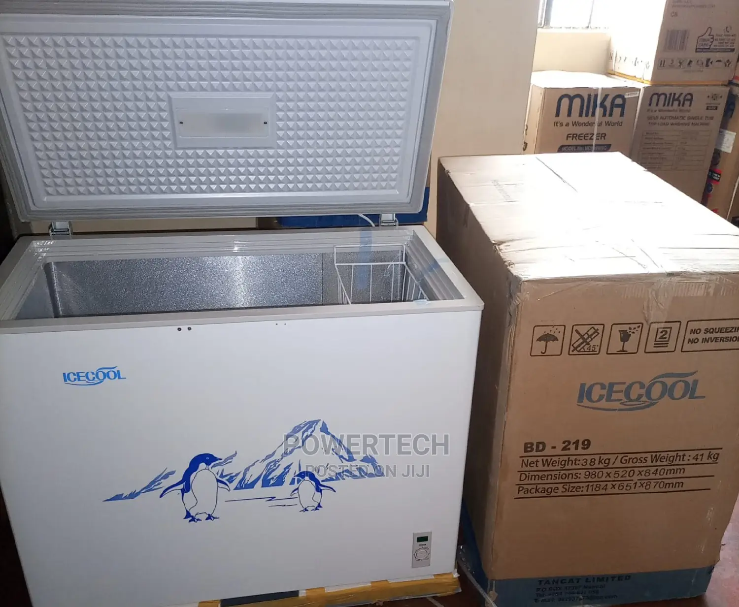 219 Litres Chest Freezer - Ice Cool