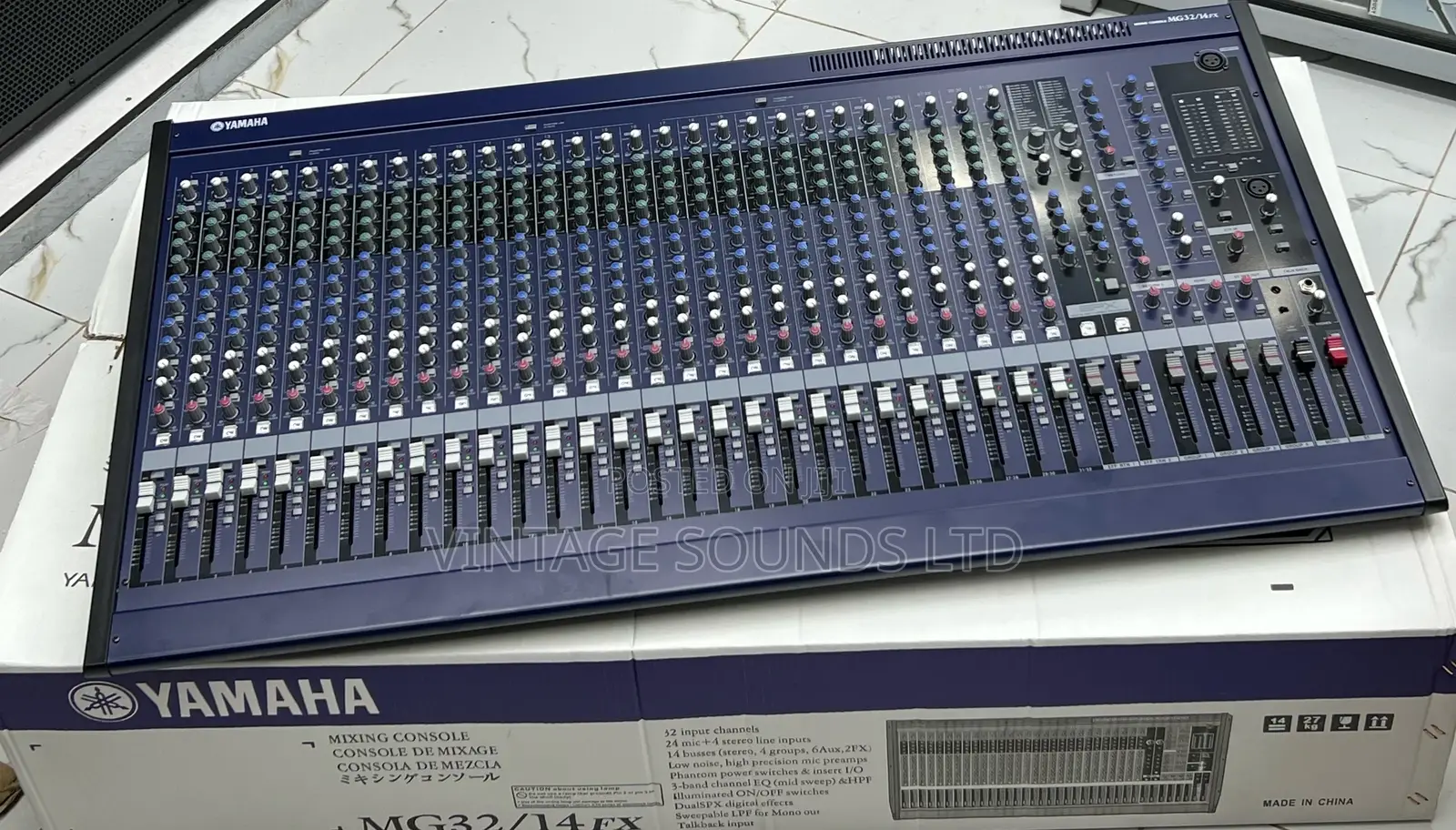 Yamaha MG32/14FX Premium 32 Channel Mixing Console.