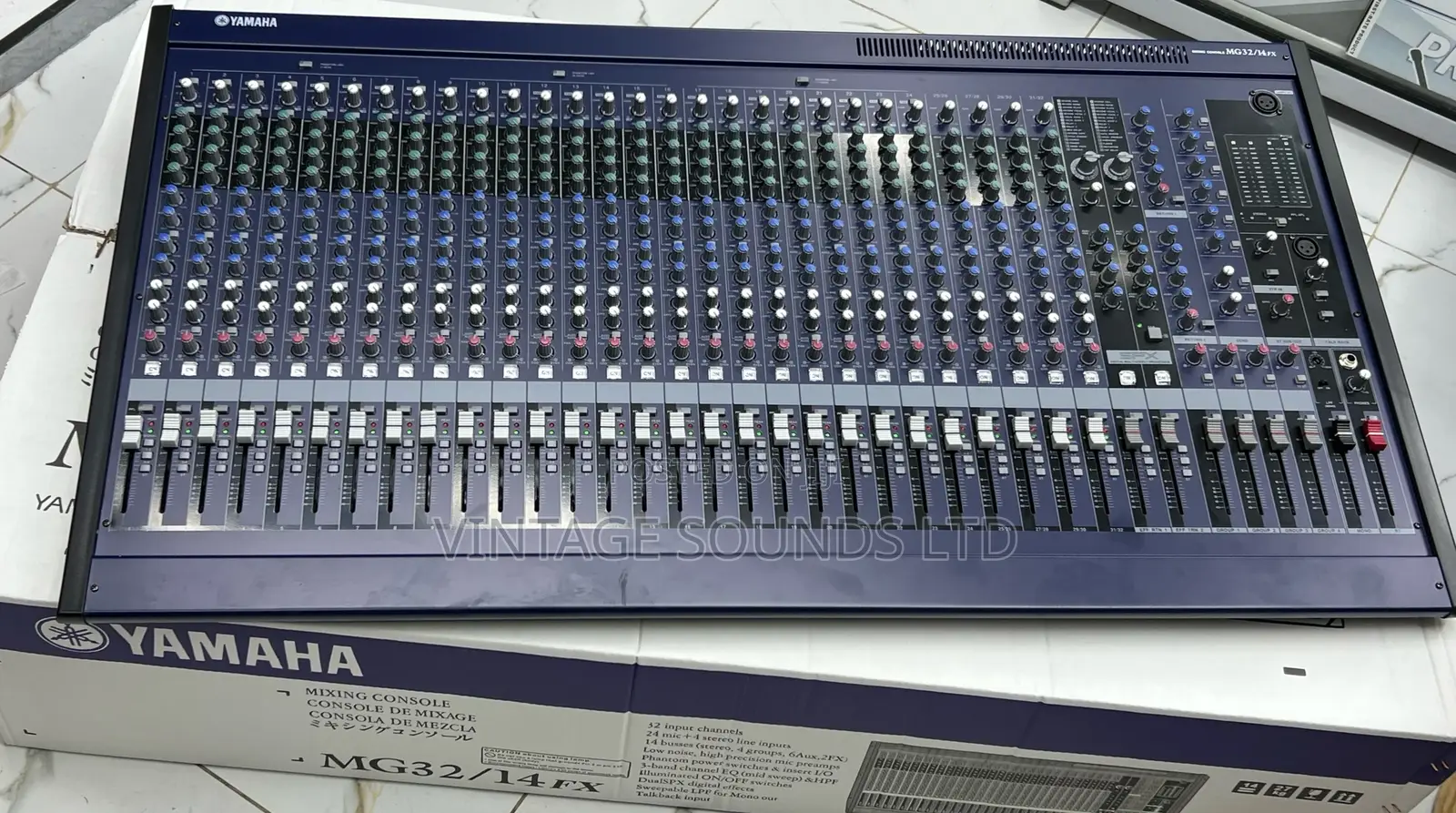 Yamaha Mg32/14fx Dual Efx Mixer (32-Channel, 14-Bus)