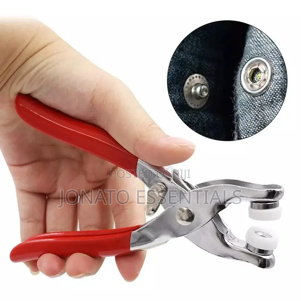 Snap Button Or Buckle Installation Tool Or Pliers Set