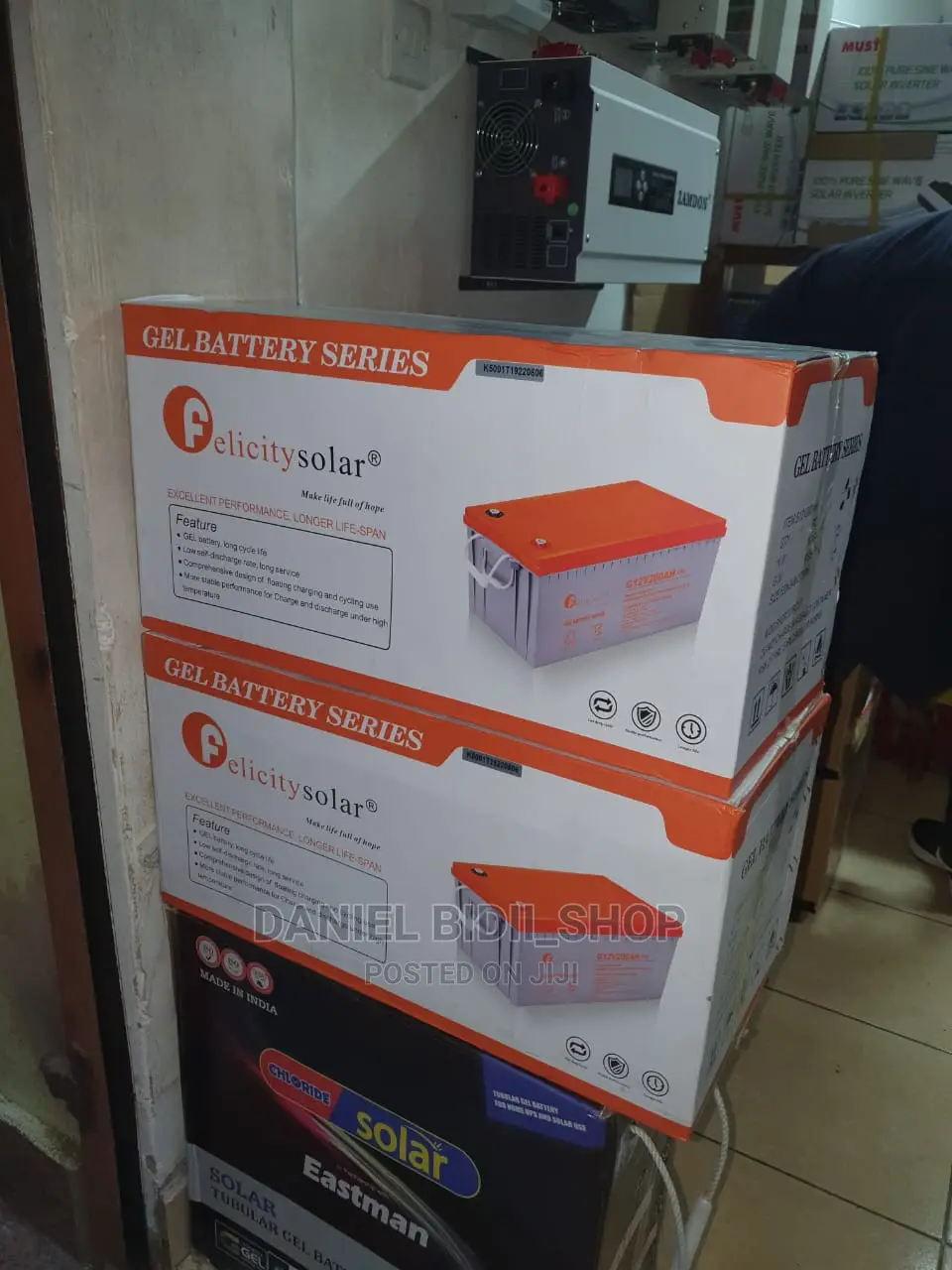 Felicity Gel Solar Battery 200ah