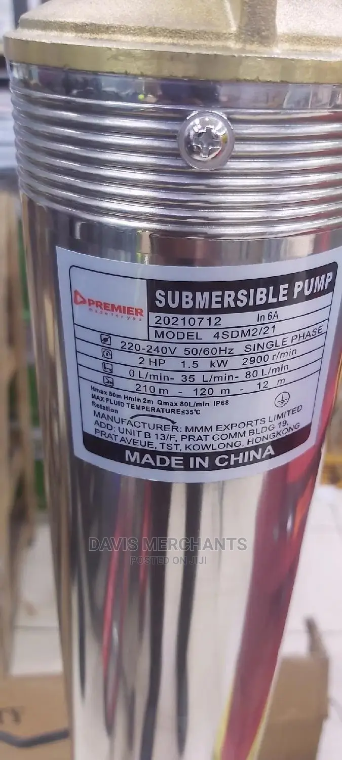 Submersible Water Pump With
