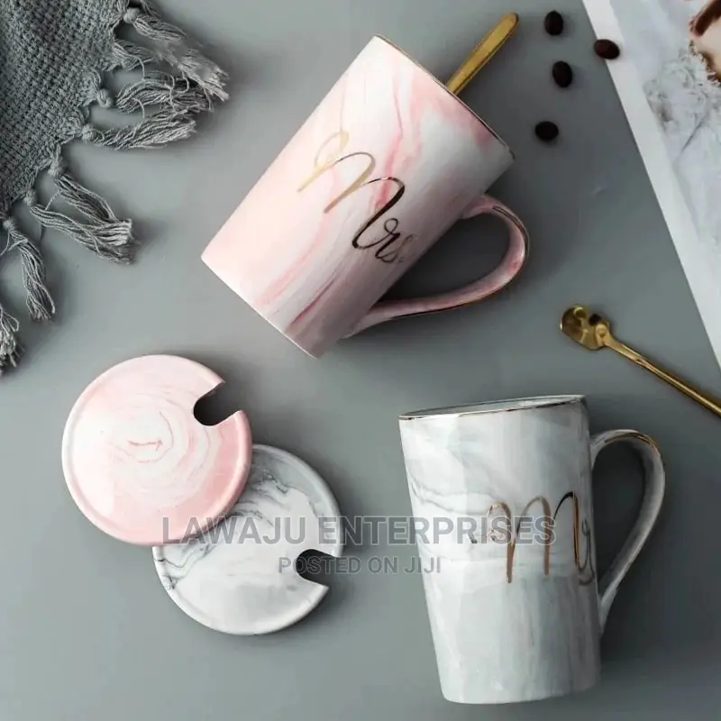 Valentines Mr Mrs Couple Mug Gift Set