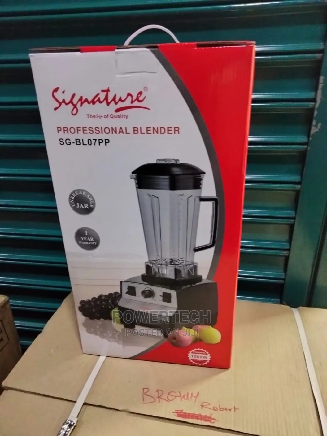 Signature Commercial Blender- 1500watts