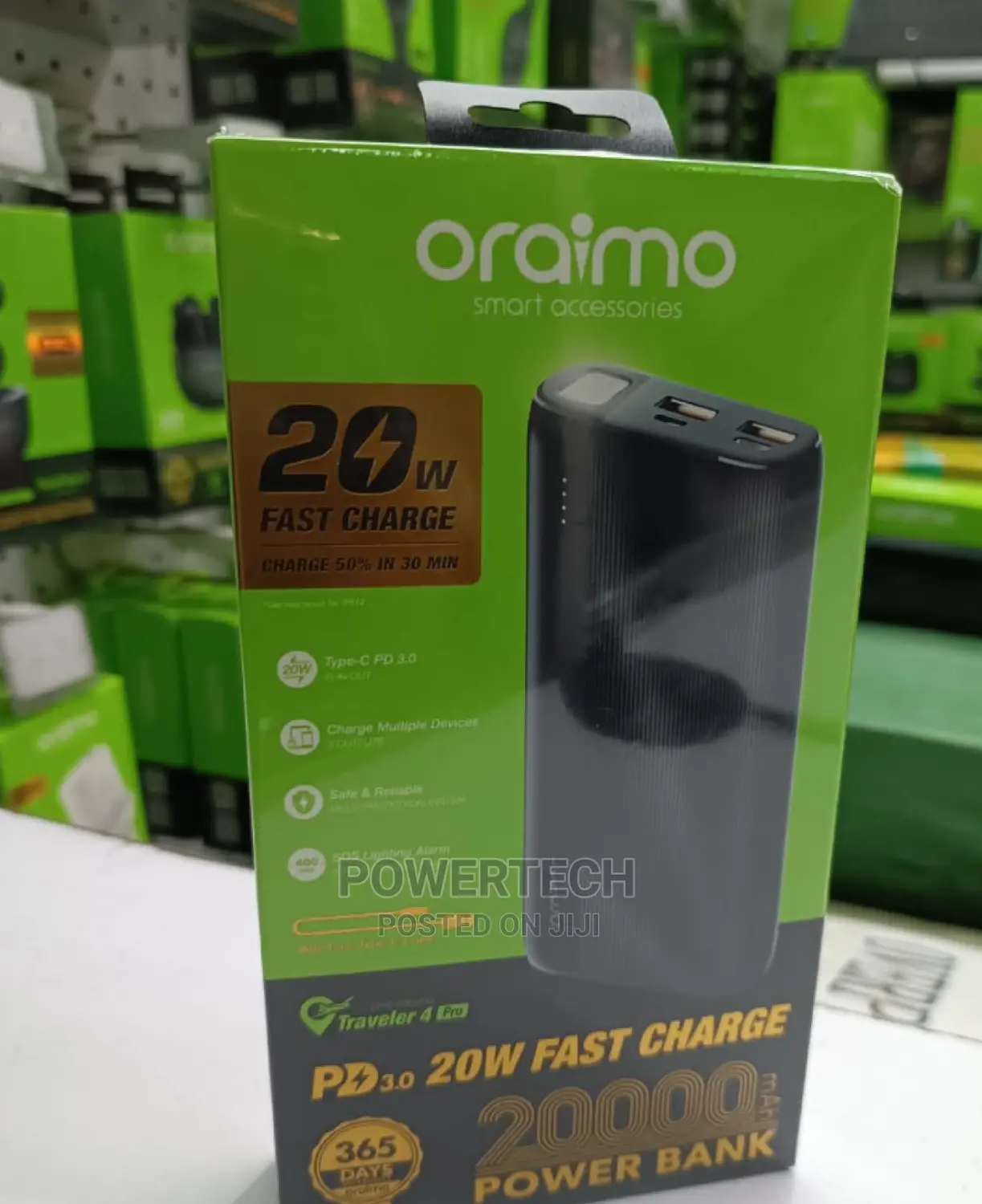 Oraimo Power Bank -20000mah