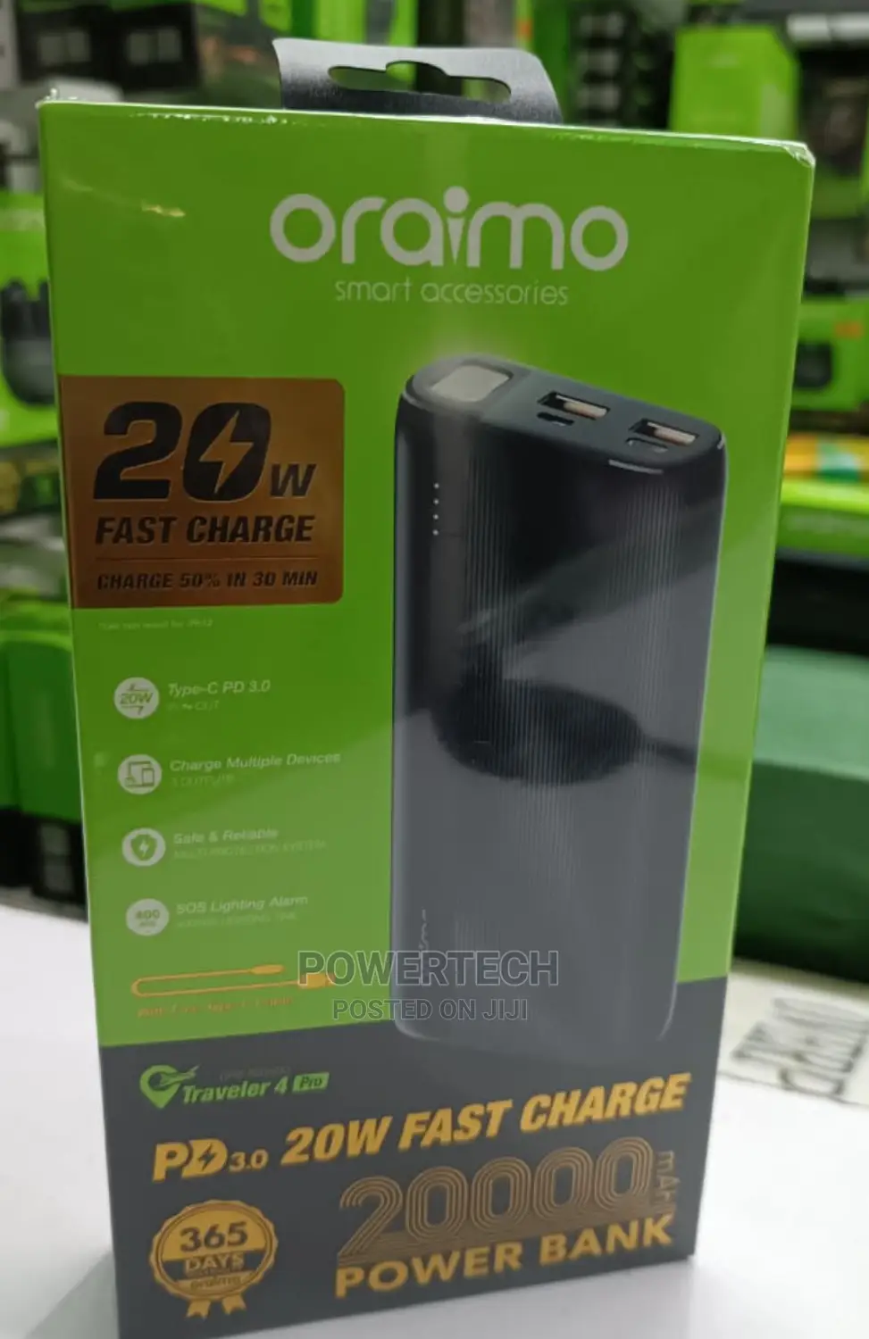 Oraimo Power Bank -20000mah