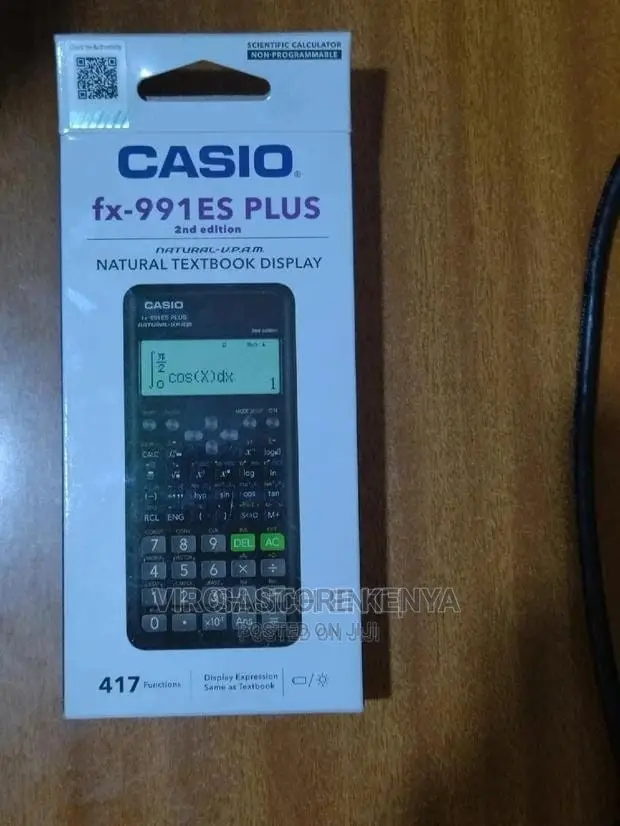 CASIO FX-991ES PLUS 2nd Edition 417 Functions Calculator