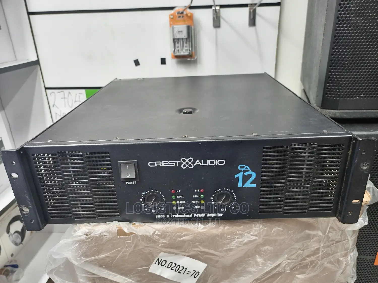 Crest Audio Ca12 Power Amplifier Brand New