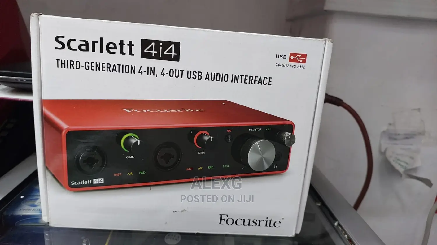 Scarlett Forcusrite 4i4 3rd Gen