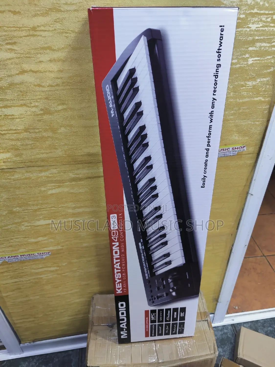 Keystation 49midi M Audio