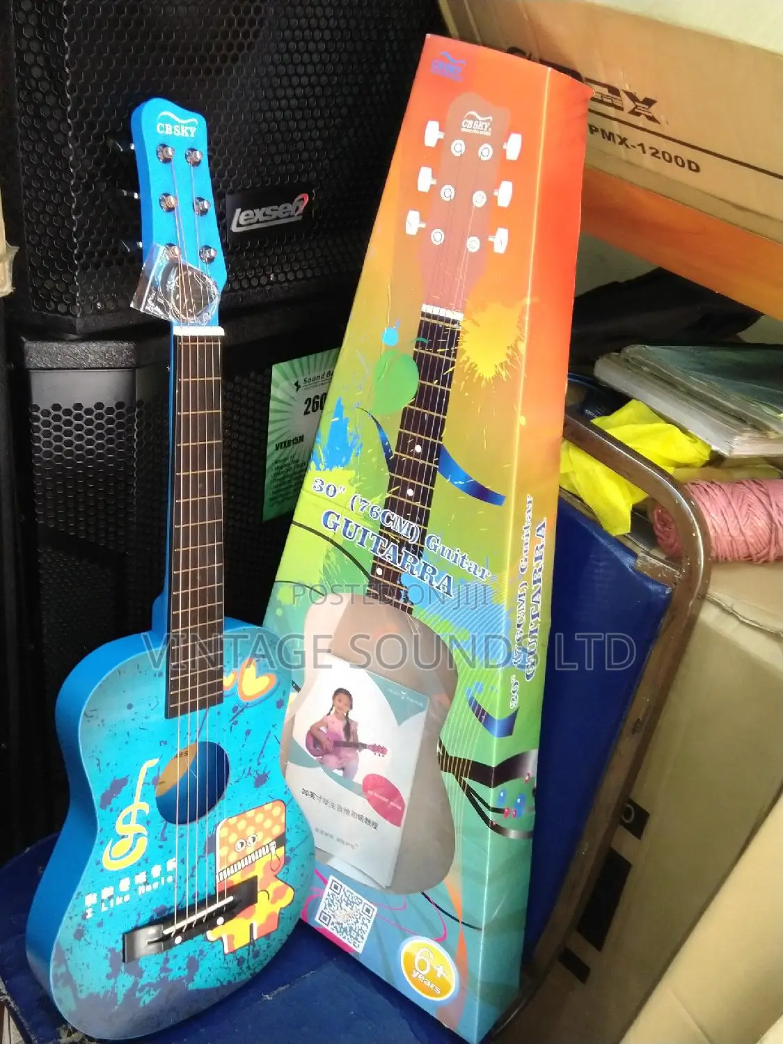 Acoustic Box Guitar 34inchs