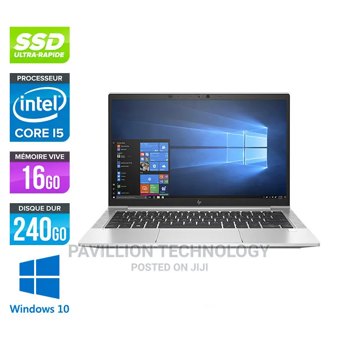 Laptop HP EliteBook 830 G7 16GB Intel Core I7 SSD 256GB