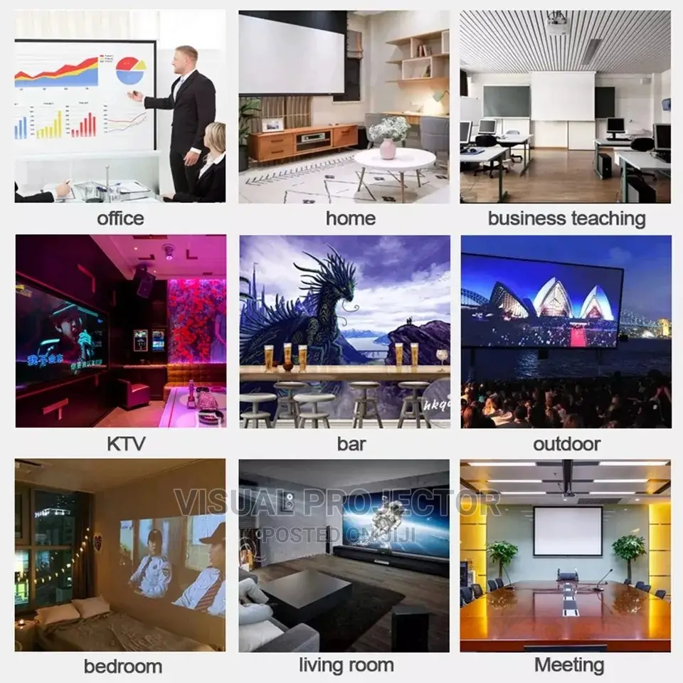 Projector With Free Andoid Box