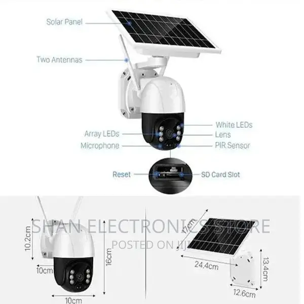 Solar 4g PTZ Camera Satisfactorily Good Quality