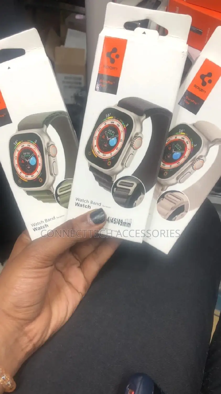 Apple Watch Ultra 49mm,45mm Spigen Strap Durapro Flex Band