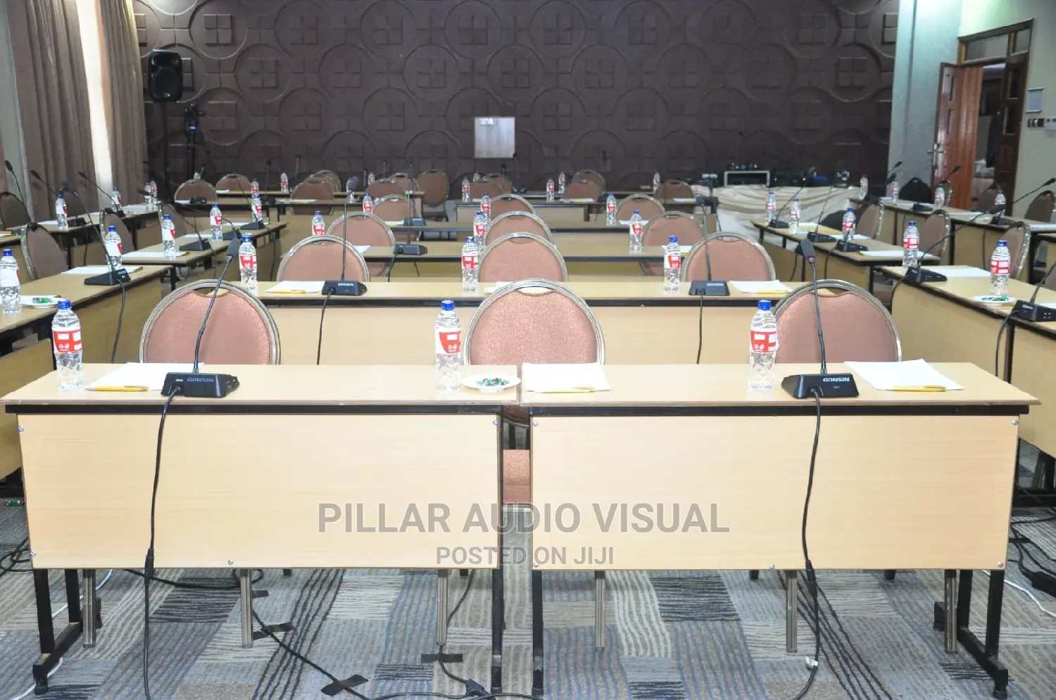 Presentation With Sounds Screens Projector