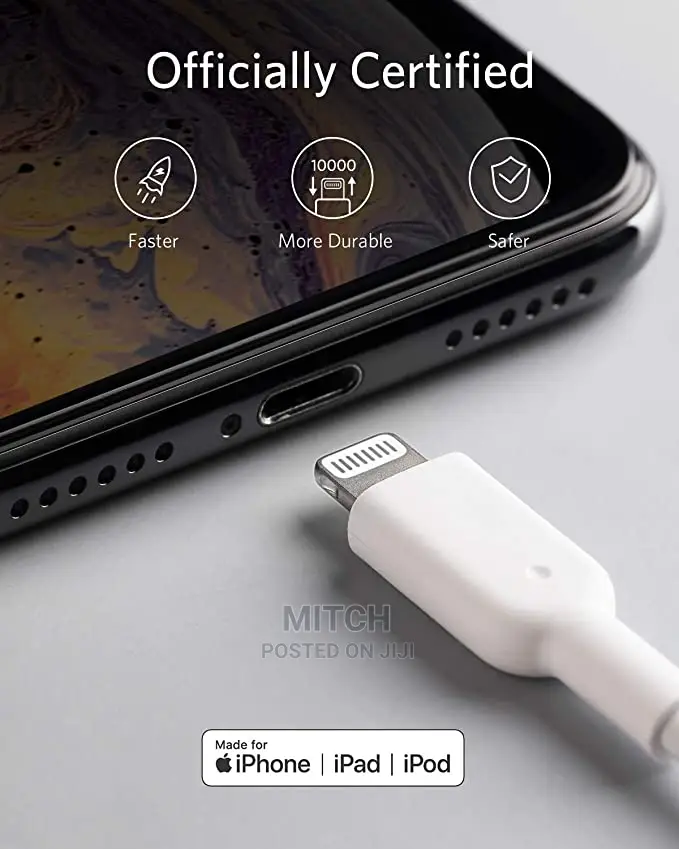 Anker Lightning Cable iPhone 11/11 Pro/11 Pro Max/Xs/Xs Max/