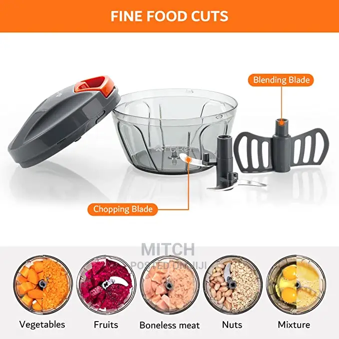 Artikel Manual Chopper With Storage Lid