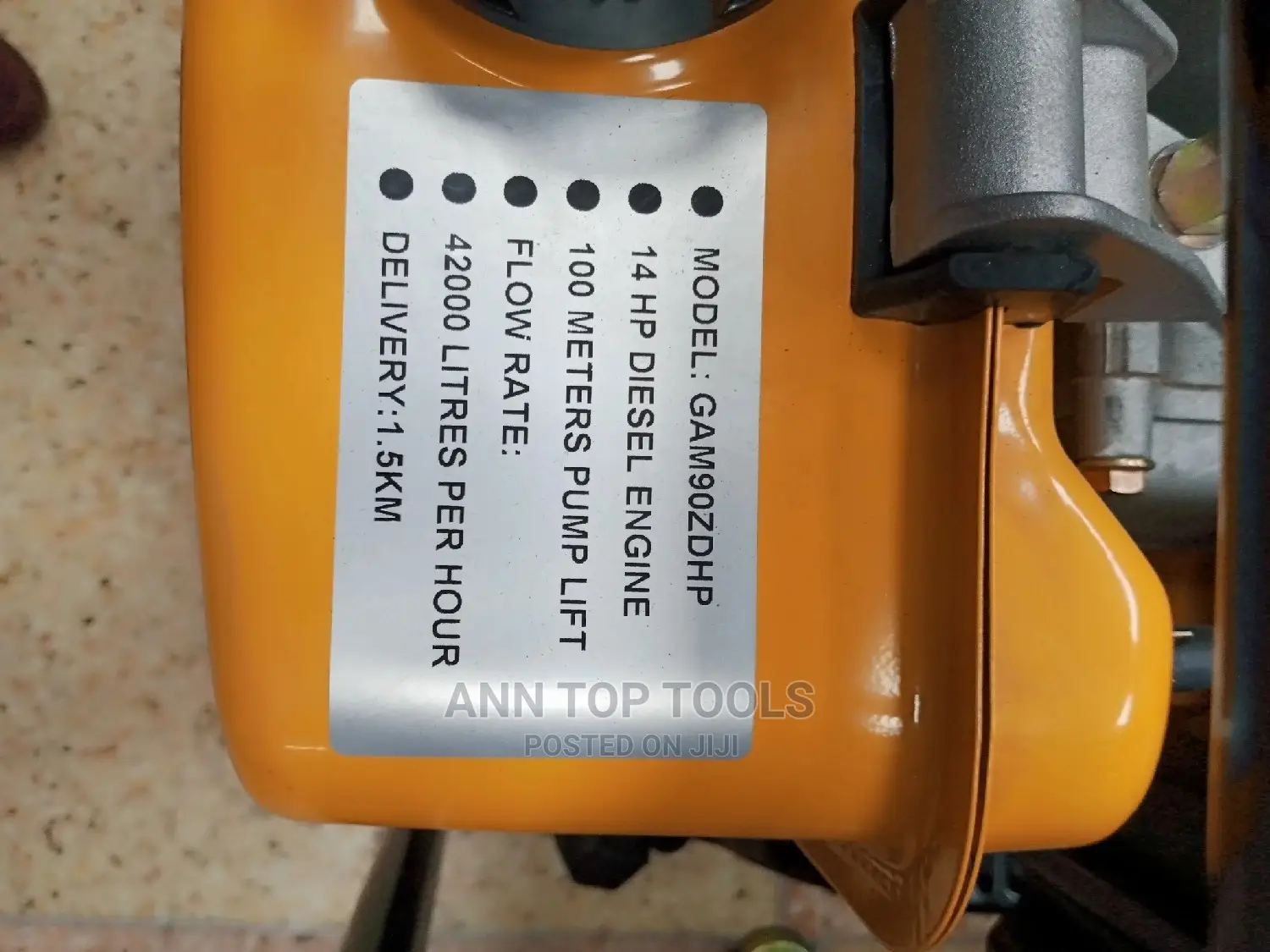 Rhino Diesel Water Pump 14 Hp