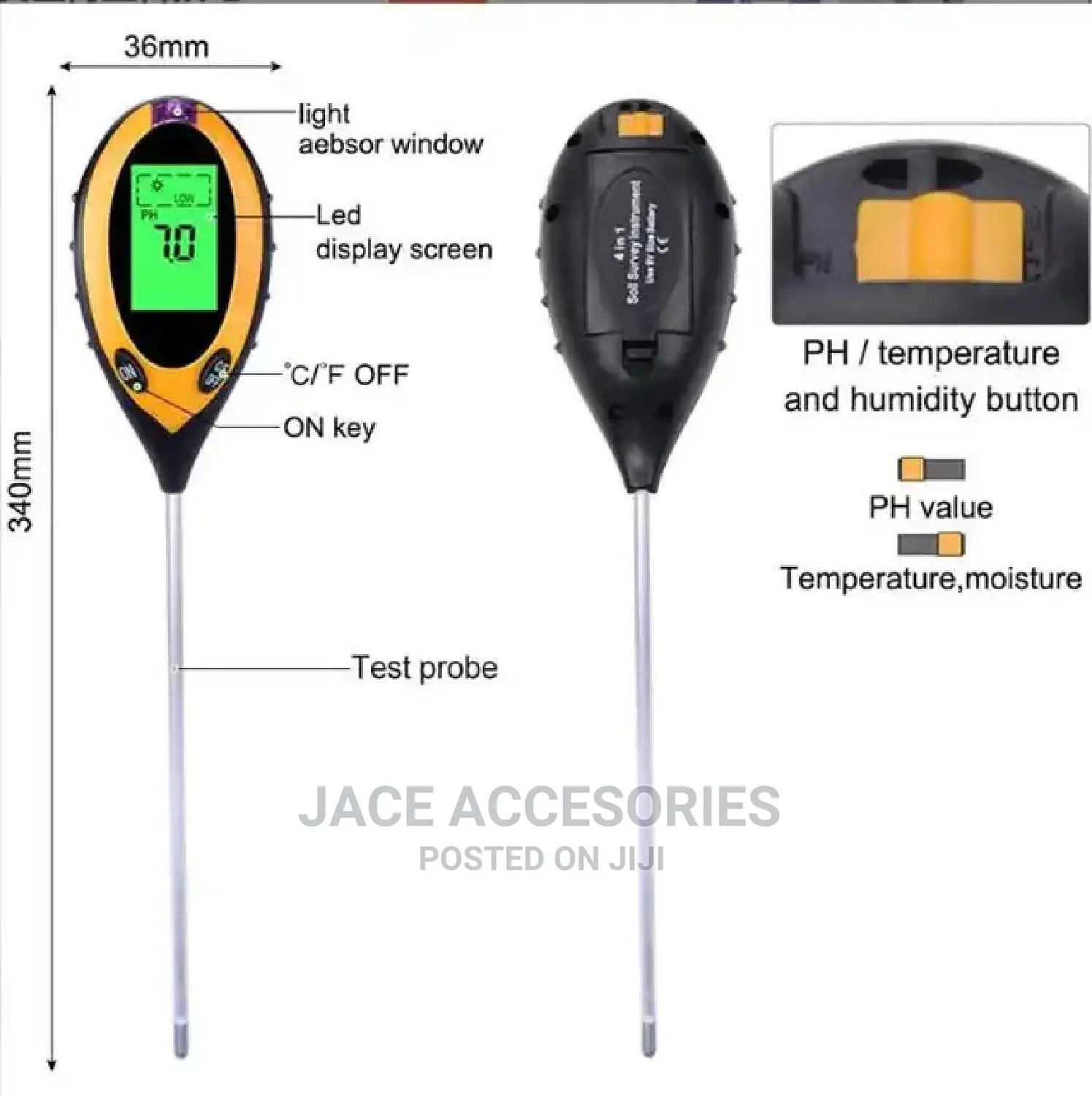 4 in 1 Soil Survey Instrument