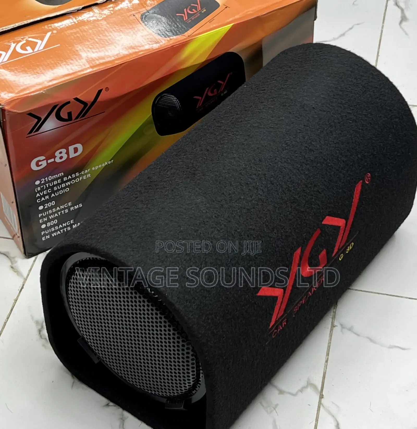 Ygy G-8d 8inch Active Tube Bass Subwoofer 800watts