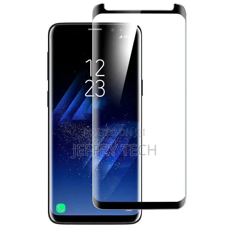 Samsung Galaxy S8 S9 Plus S7 Edge Full Cover Tempered Glass