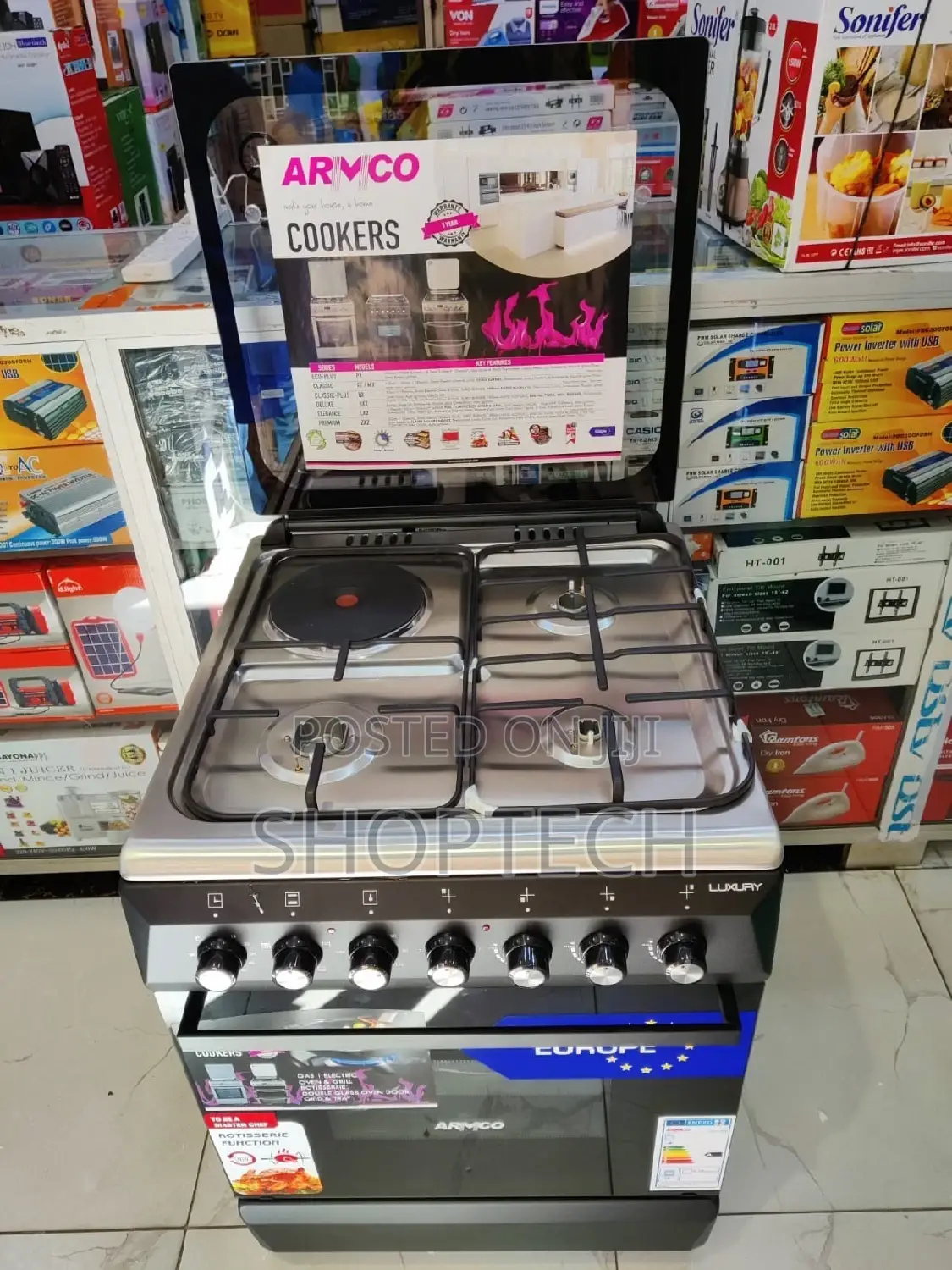 Armco 60by60 3+1 Standing Cooker