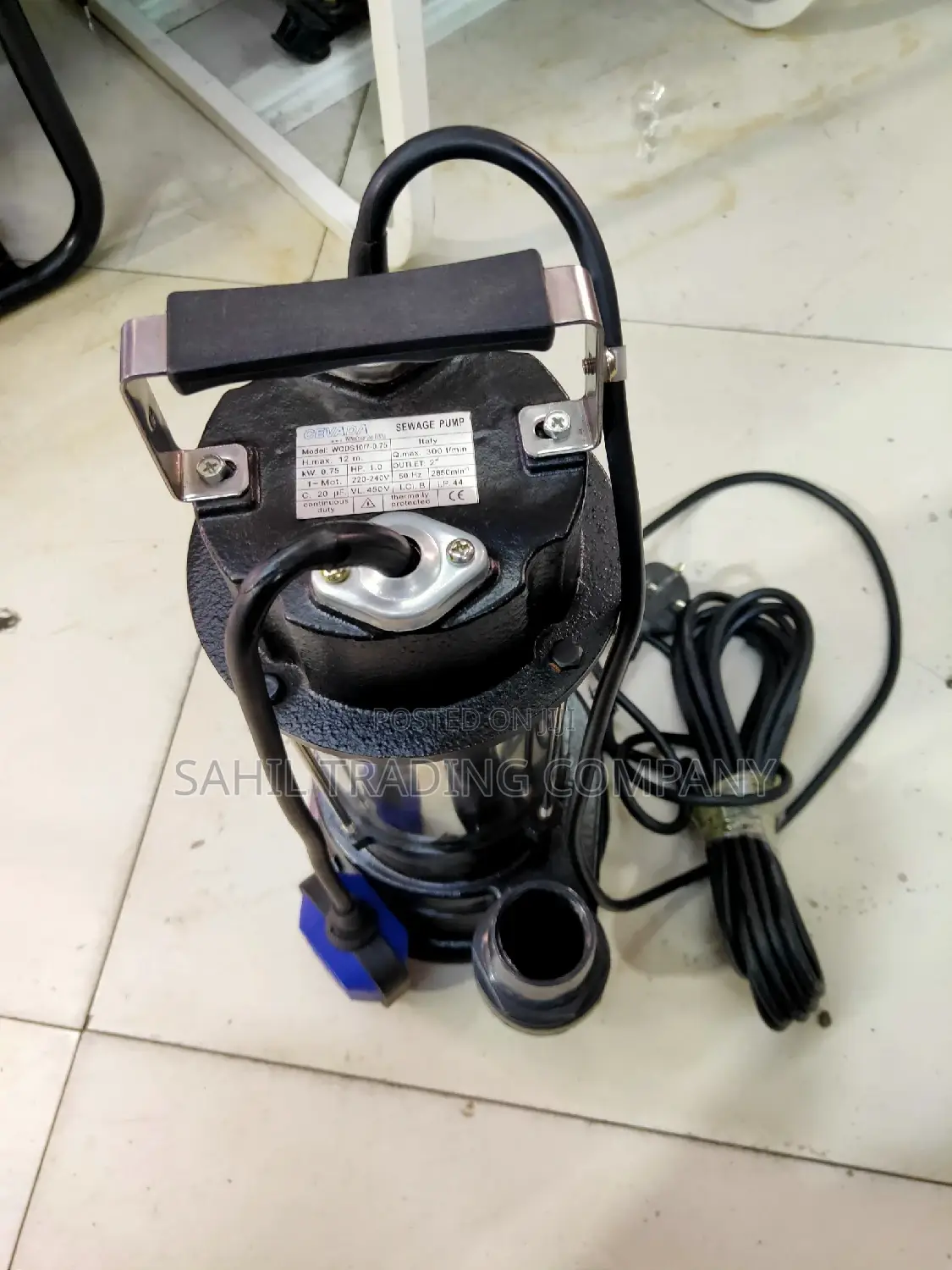 Sewage Pump 2 Inch Steel Body Submersible Pumps 1hp 2hp 3hp+