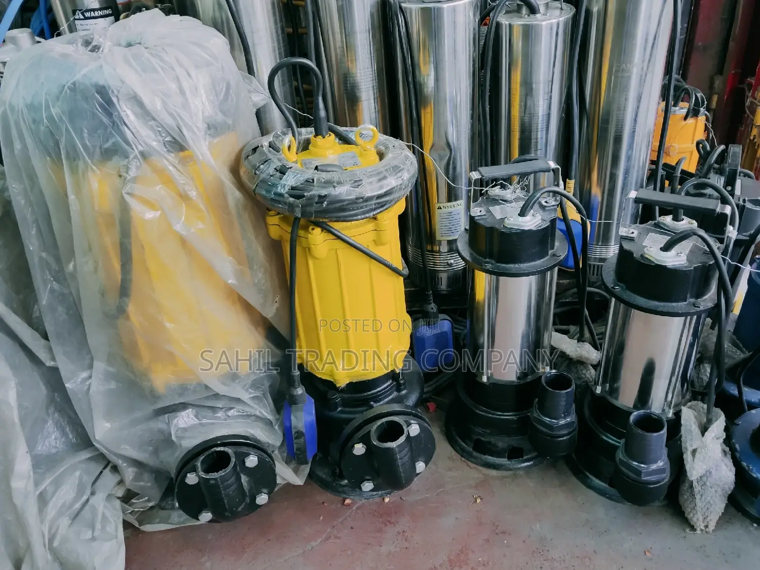 Sewage Pump 2 Inch Steel Body Submersible Pumps 1hp 2hp 3hp+