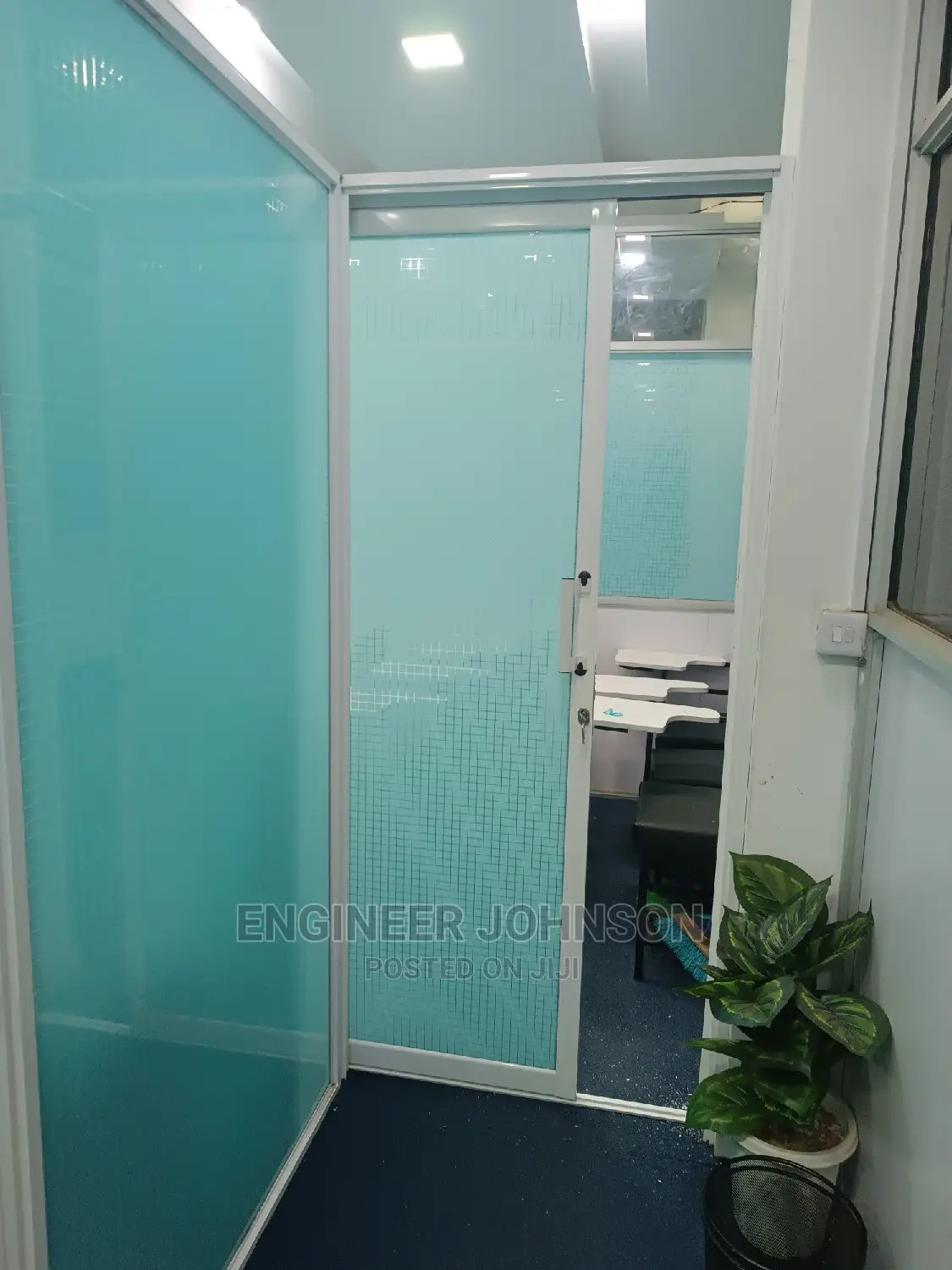 Tinted Glass Office Partitions