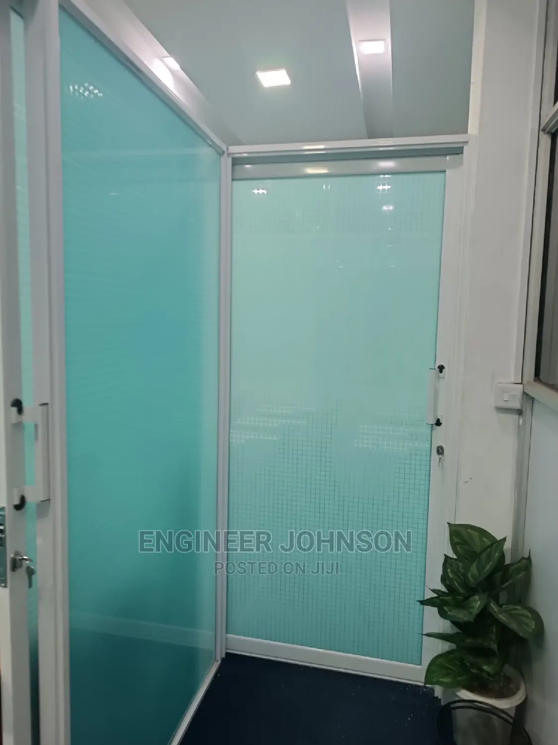 Tinted Glass Office Partitions
